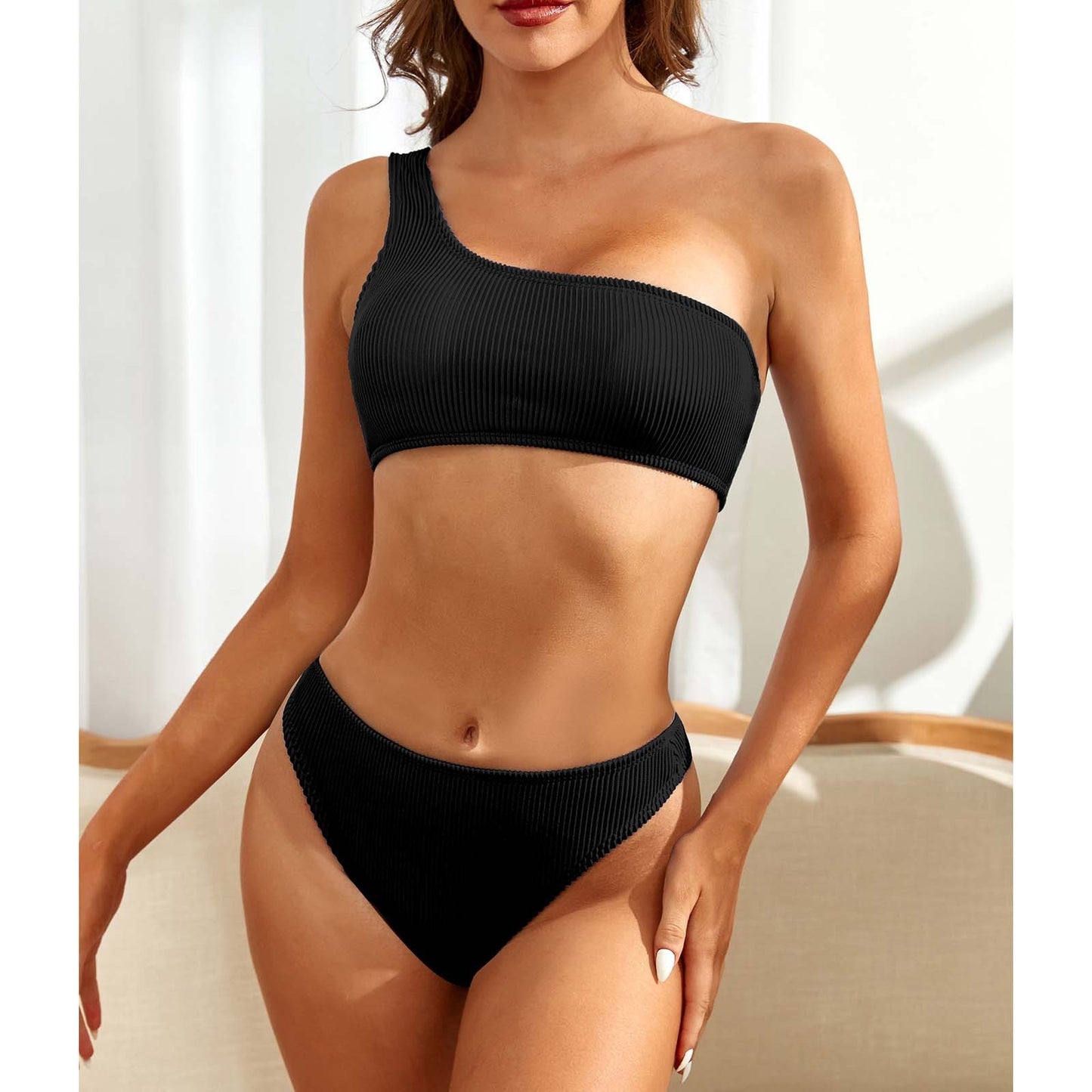 Solo One-Shoulder Bikini